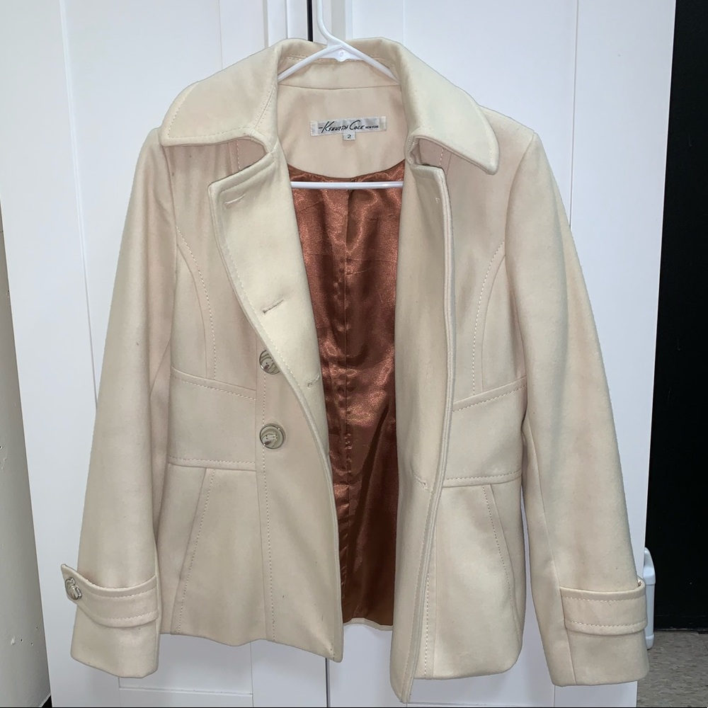 Kenneth Cole Pea Coat Cream